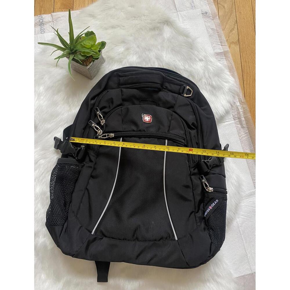 Swissgear Black Backpack With Multiple Compartmen… - image 5